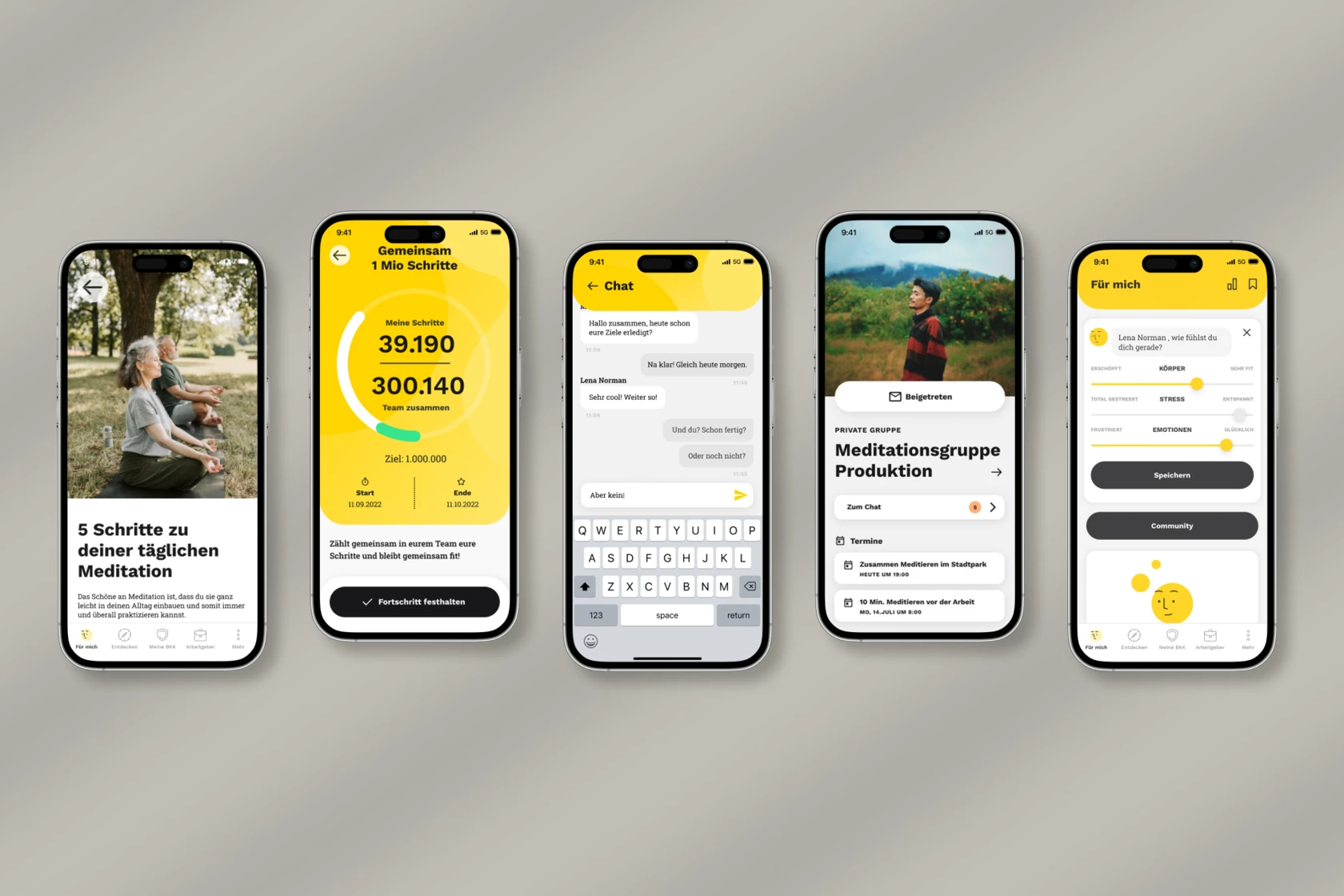 Die Funktionen der BKK Mein Phileo App
